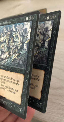 MTG Frankenstein's Monster x2 & Grave Robbers x2 The Dark - Image 3