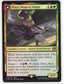 Terra, Magical Adept - Mythic Regular FIN 0245 MTG Magic The Gathering - Image 1