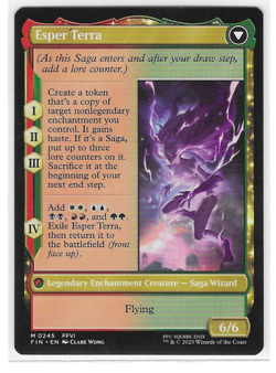 Terra, Magical Adept - Mythic Regular FIN 0245 MTG Magic The Gathering - Image 2