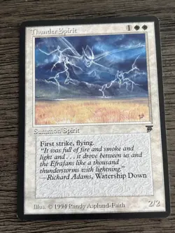 Thunder Spirit Legends 1994 Excellent Mtg Magic The Gathering Asplund-Faith - Image 1