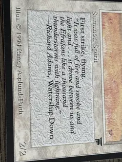 Thunder Spirit Legends 1994 Excellent Mtg Magic The Gathering Asplund-Faith - Image 5