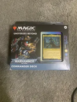 MTG Magic Gathering Warhammer 40K Forces of the Imperium SEALED Commander Deck - Image 1