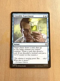 Unstable Experiment - 47 - MTG: Spider-Man: Eternal-Legal - Common - Regular - Image 1