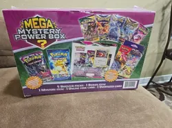 2024 Winter POKEMON MEGA MYSTERY POWER BOX, MJ HOLDING, NEW / SEALED - Image 2
