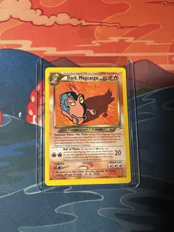 Dark Magcargo 18/105 Pokemon TCG Neo Destiny Regular Rare LP - Image 1
