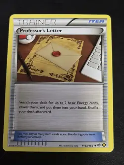 Pokemon - Professor's Letter - 146a/162 - Alternate Art - Non-Holo Promo -LP - Image 1