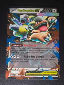 Pokemon Tcg Mega Evolution mega kangaskhan ex 104/132 NM Fresh Pack - Image 1