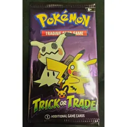 Pokemon TCG Trick or Trade BOOster Bundle Lot 10x Mini Packs 2023 Halloween Pack - Image 2