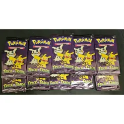 Pokemon TCG Trick or Trade BOOster Bundle Lot 10x Mini Packs 2023 Halloween Pack - Image 3