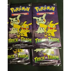 Pokemon TCG Trick or Trade BOOster Bundle Lot 10x Mini Packs 2023 Halloween Pack - Image 5