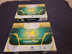 LOT OF 2 Leafeon V Star Special Collection Factory Sealed English Pokemon TCG - Image 2