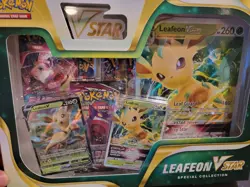 LOT OF 2 Leafeon V Star Special Collection Factory Sealed English Pokemon TCG - Image 3