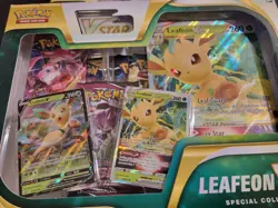 LOT OF 2 Leafeon V Star Special Collection Factory Sealed English Pokemon TCG - Image 4