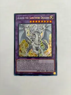 Albion The Sanctifire Dragon | CYAC-EN035 | Secret Rare | 1st Ed | NM | YuGiOh! - Image 1