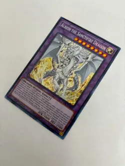 Albion The Sanctifire Dragon | CYAC-EN035 | Secret Rare | 1st Ed | NM | YuGiOh! - Image 3