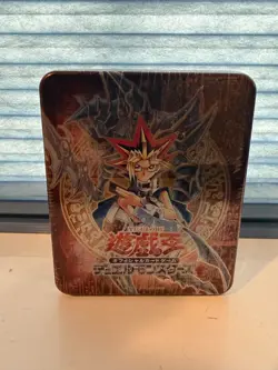 2003 Yugioh Japanese Booster Pack Collectors Tin YU-GI-OH - Factory SEALED - Image 1