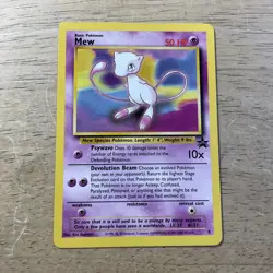 3 Pokemon Mew Cards - 1995 Black Star Promo cards - Image 3