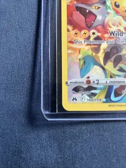 Pokemon Pikachu TCG Card Crown Zenith 160/159 Holo Secret Rare NM/Mint Condition - Image 3