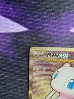 Pokemon TCG Mew EX Metal Gold NM 205/165 Scarlet & Violet 151 Promo Card - Image 2