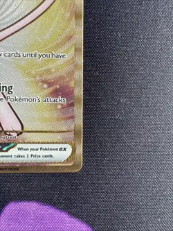 Pokemon TCG Mew EX Metal Gold NM 205/165 Scarlet & Violet 151 Promo Card - Image 4