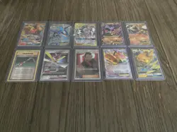 68 Pokemon Cards 2 Cards In One Hard Sleeve. GX, EX, Holos, And Reverse Holos. - Image 3