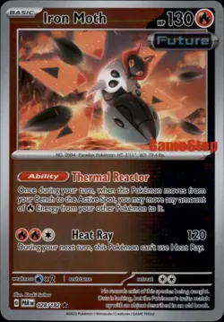Iron Moth - (Gamestop Promo) Reverse Holo Promo Miscellaneous Cards NM - Image 1