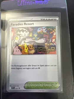 Paradise Resort 2025 World Championships GERMAN Promo SVP 234 Pokemon Card - Image 1