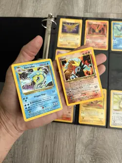 Old Pokemon Cards VINTAGE Rare Collection binder Holo WOTC 1999 Era Lot - Image 2