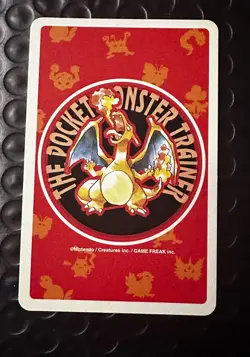 Professor Oak Joker Charizard Red Back Deck Playing Poker Card Pokemon - Image 2
