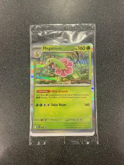 Pokemon Mega Evolution Prerelease Staff Promo Cards Sealed (Set Of 4) - Image 1