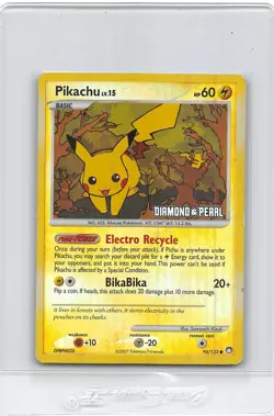 Pikachu 94/123 - STAMPED REVERSE HOLO - Mysterious Treasures - POKEMON CARD - HP - Image 1