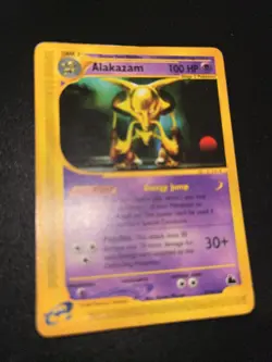 Alakazam 2/144 Skyridge Rare Pokemon Card Vintage WOTC Set 2003 - Image 3