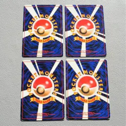 Pokemon Nintendo Card Misty Erika Lt. Surge Brock Old Back 1996 Japan f562 - Image 4
