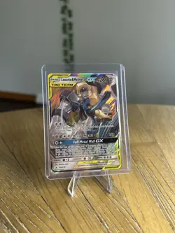 Pokemon Lucario and Melmetal GX SM Unbroken Bonds Card 120/214 NM - Image 1
