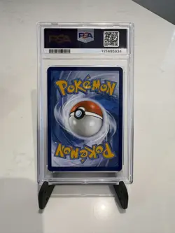 Pokemon TCG Bulbasaur Holo Card Illustration Stellar Crown Rare 143/142 PSA 9 - Image 2