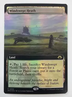 Windswept Heath (#466) - Foil Extended Art MH3 NM MTG - Image 1