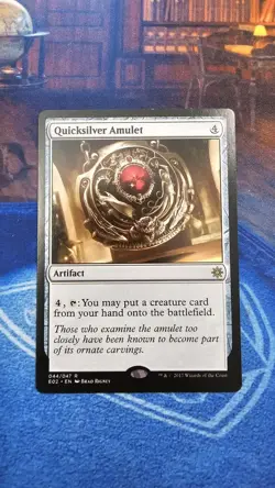 Quicksilver Amulet Explorers of Ixalan Regular - Image 1