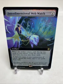 Interdimensional Web Watch (Extended Art) Marvel's Spider-Man Foil #278 Mint /NM - Image 1