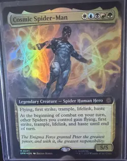 Cosmic Spider-Man Extended Art Marvel's Spider-Man Foil 271 - Image 1