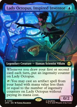 Lady Octopus, Inspired Inventor (Extended Art) Marvel's Spider-Man Magic Foil - Image 1