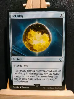 Sol Ring 0357 - Final Fantasy Commander - Uncommon - NM (see pics) MTG - Image 1