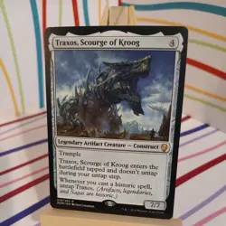 Traxos, Scourge of Kroog -#234-MTG- Dominaria (DOM)-Regular-LP - Image 1