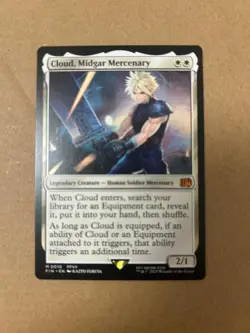Cloud, Midgar mercenary - Cloud, Mercenario di Midgar - MTG Final fantasy - Image 1