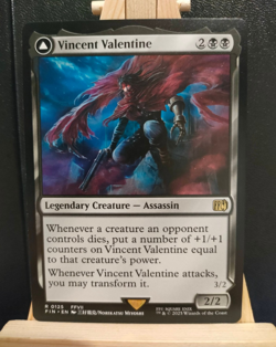 Vincent Valentine - Final Fantasy - Rare - NM (see pics) MTG - Image 1