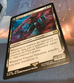 Vincent Valentine - Final Fantasy - Rare - NM (see pics) MTG - Image 3