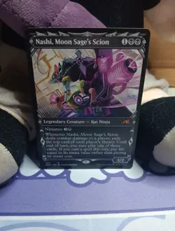 Nashi, Moon Sage's Scion (Showcase) Kamigawa: Neon Dynasty Regular - Image 1