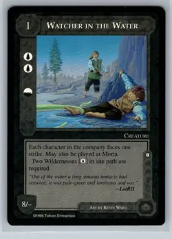 Watcher in the Water NM Limited The Wizards Middle Earth CCG LoTR - Image 1