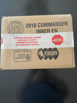 Magic the Gathering Factory-sealed Case of all 4 2018 Commander Decks - Image 3