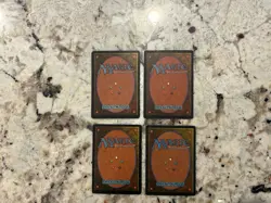 Mtg Dark Ritual x4 - Magic the Gathering Dark Ritual Playset Played-Hp - Image 2