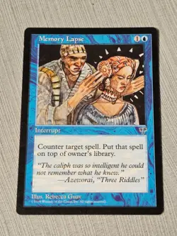 2x Magic the Gathering Memory Lapse Mirage MTG Free Shipping! - Image 3